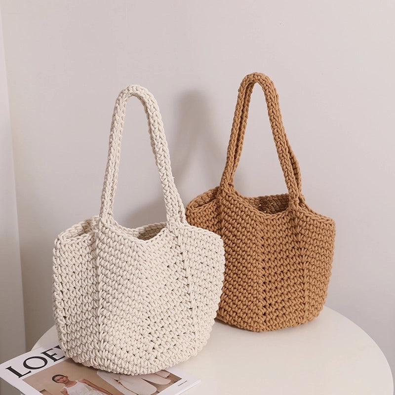 Women's Medium Spring&summer Straw Vintage Style Straw Bag