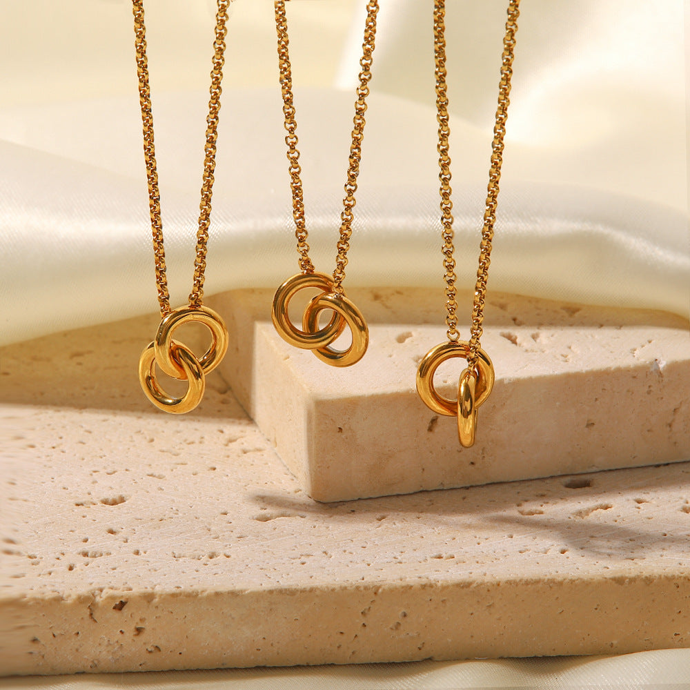 Chain Irregular Stainless Steel 18K Gold Plated Necklaces