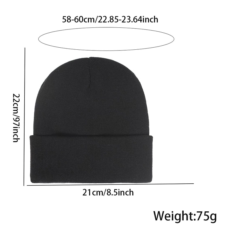 Unisex Elegant Minimalist Solid Color Eaveless Wool Cap