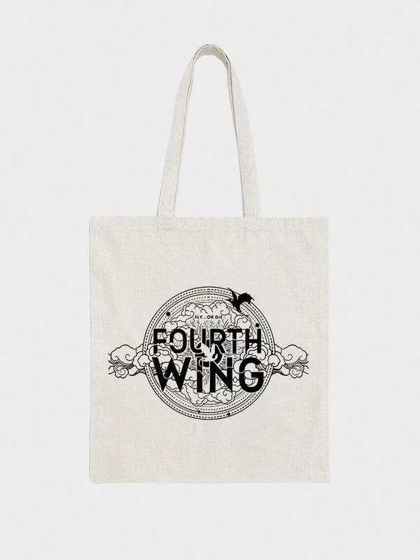 Hot Sale Fourth Wing Science Fiction Bag Bat Boy Mixed Blood Camp Novel SJM Novel Crescent City Canvas Bag