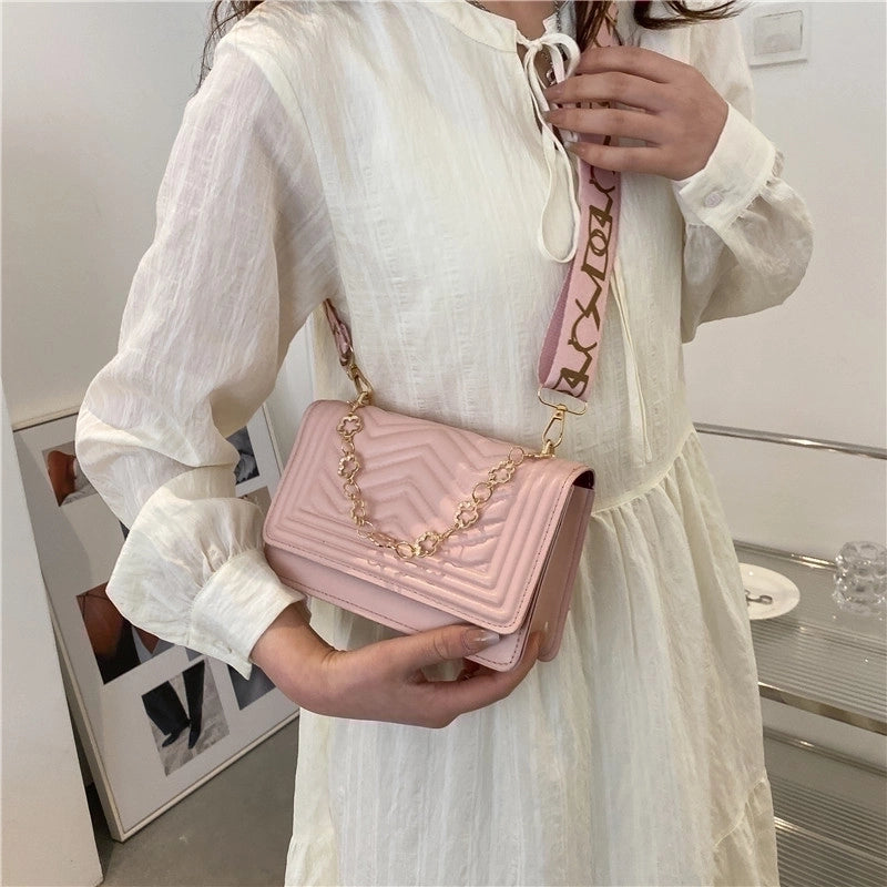 Women's Small All Seasons Pu Leather Streetwear Shoulder Bag