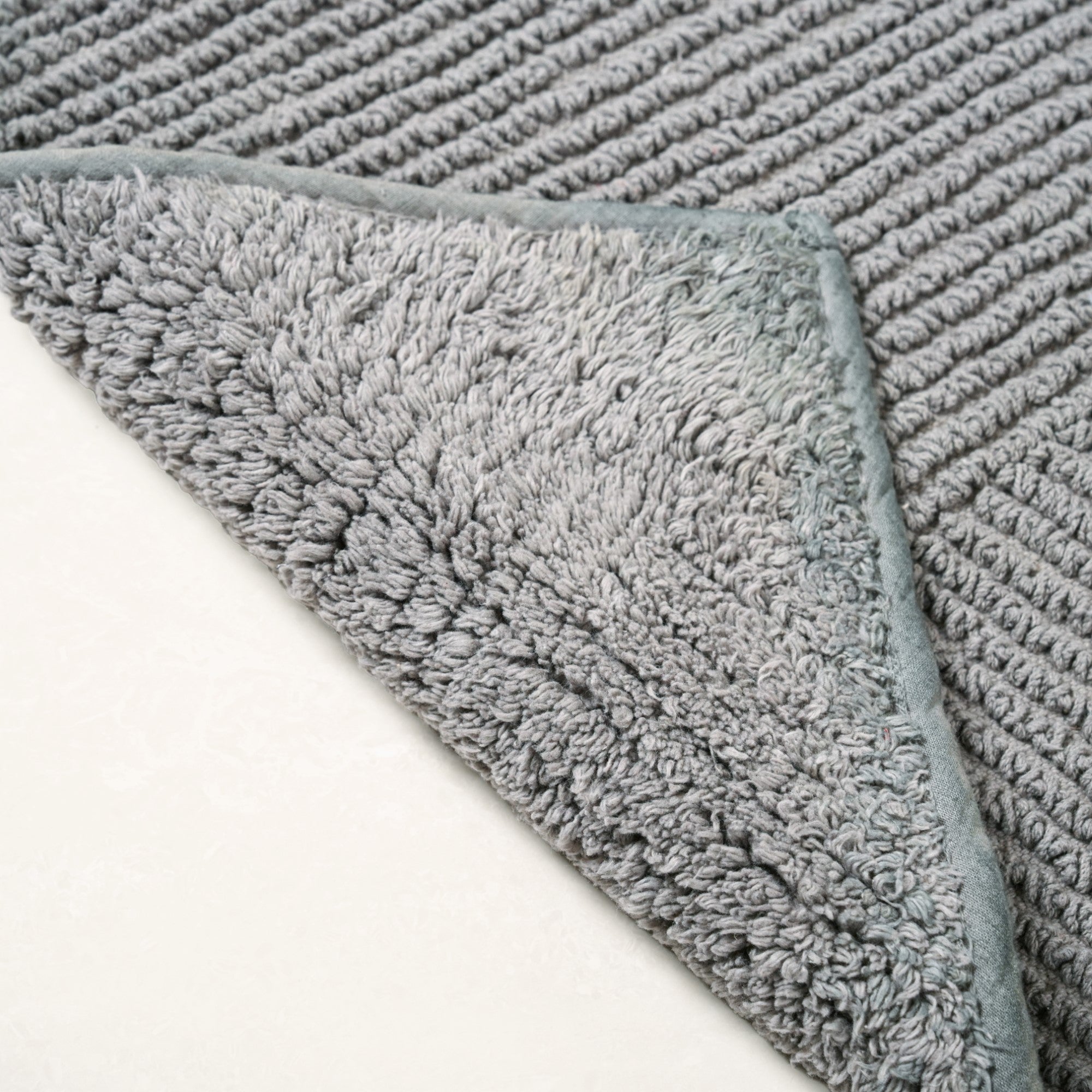 Tufted Cotton Reversible Muted Tones Floor Mat Duo 60x40cm