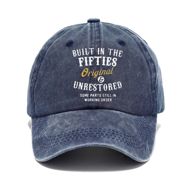 Unisex Fashion Letter Curved Eaves Baseball Cap