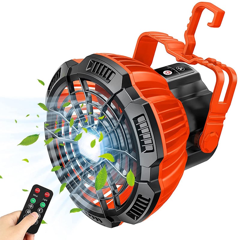 💥Promotion 49% OFF🔥Portable Camping Fan with LED Lantern🔥BUY 2 Free Shipping