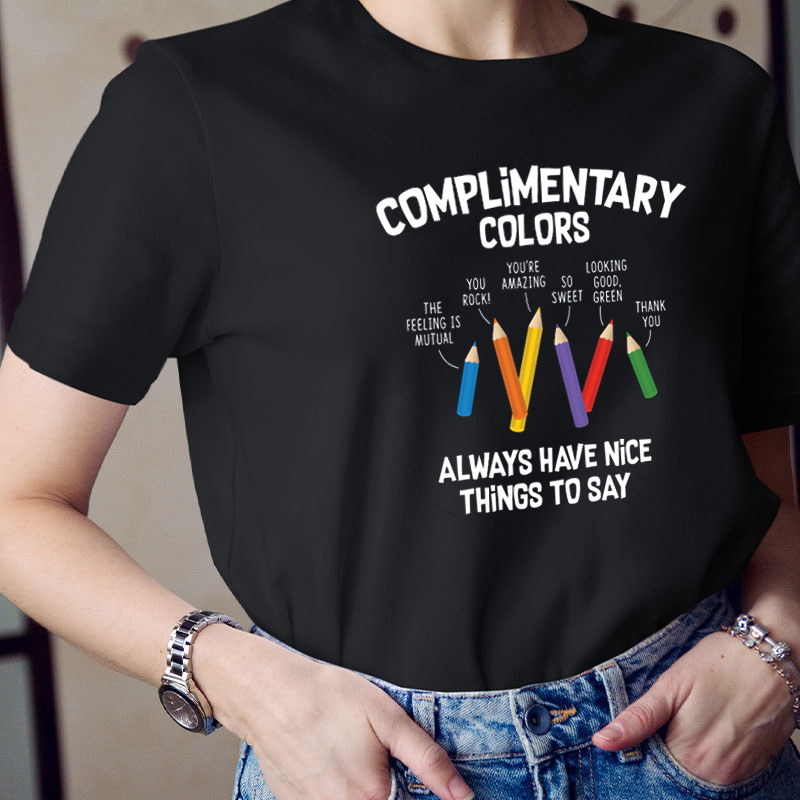 Complementary Colors Art Teacher T-Shirt