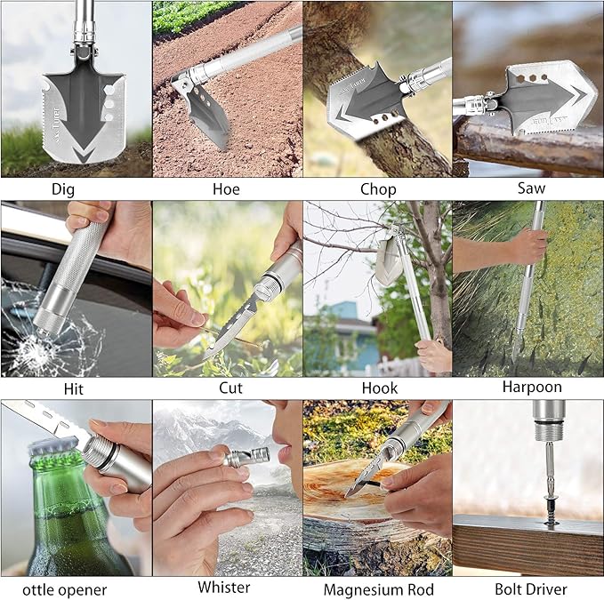 MULTIFUNCTIONAL FOLDING SHOVEL