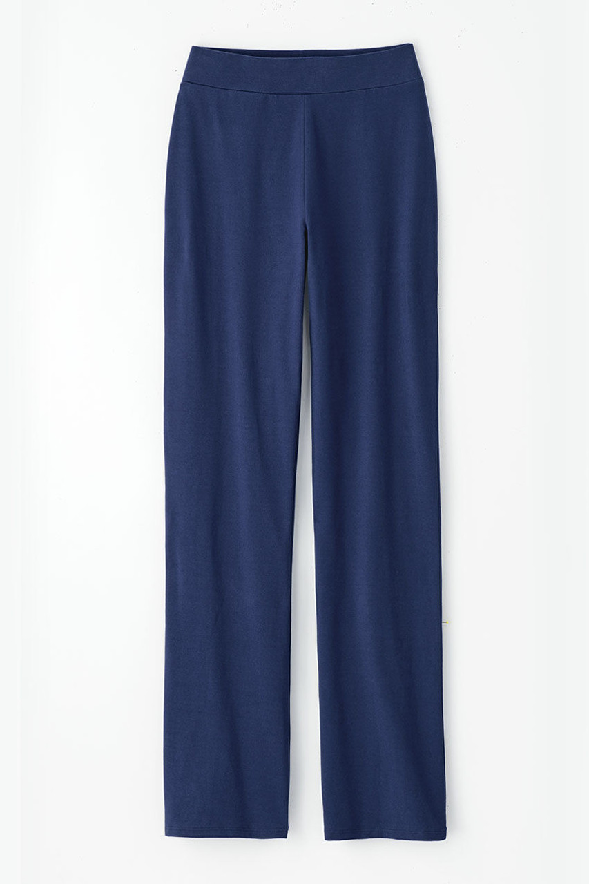Endless Comfort Straight-Leg Pull-On Pants