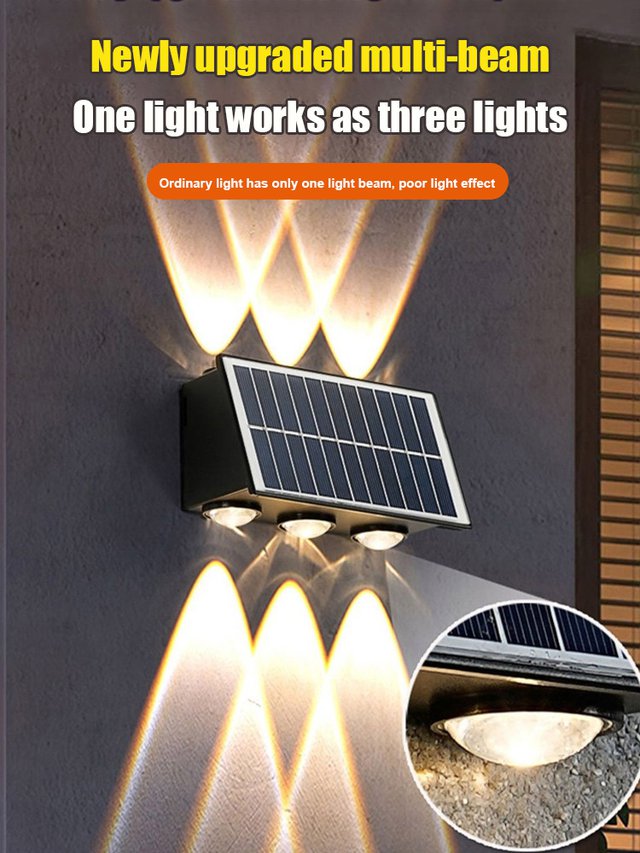 🔥Last Day Promotion 49% OFF🔥 Solar Powered Wall Light🌟