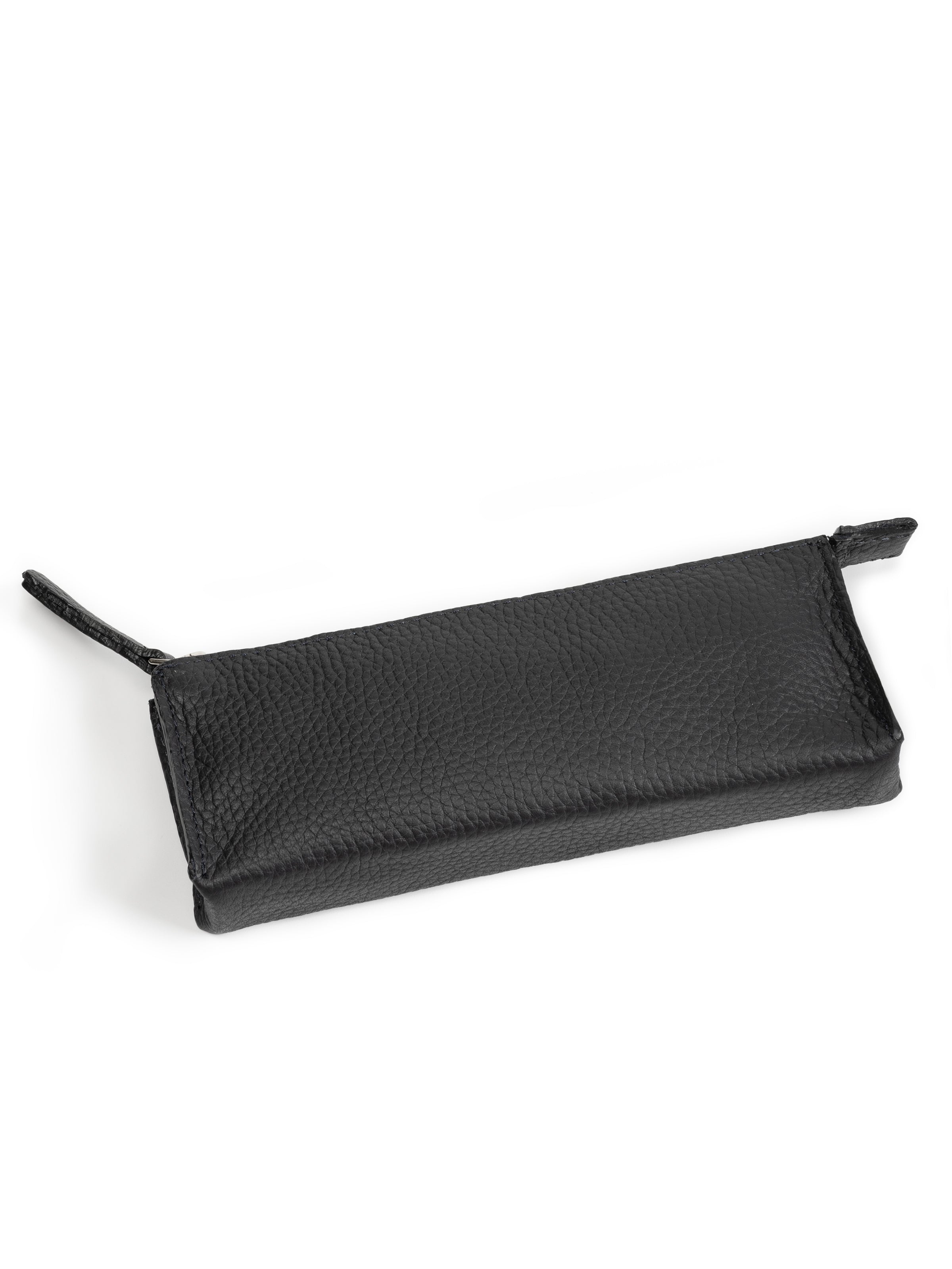 Black Leather Stationery Case