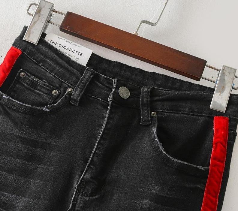 Velvet Stripe Jeans