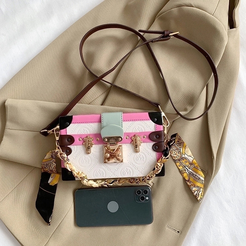 Women's All Seasons Pu Leather Streetwear Square Bag