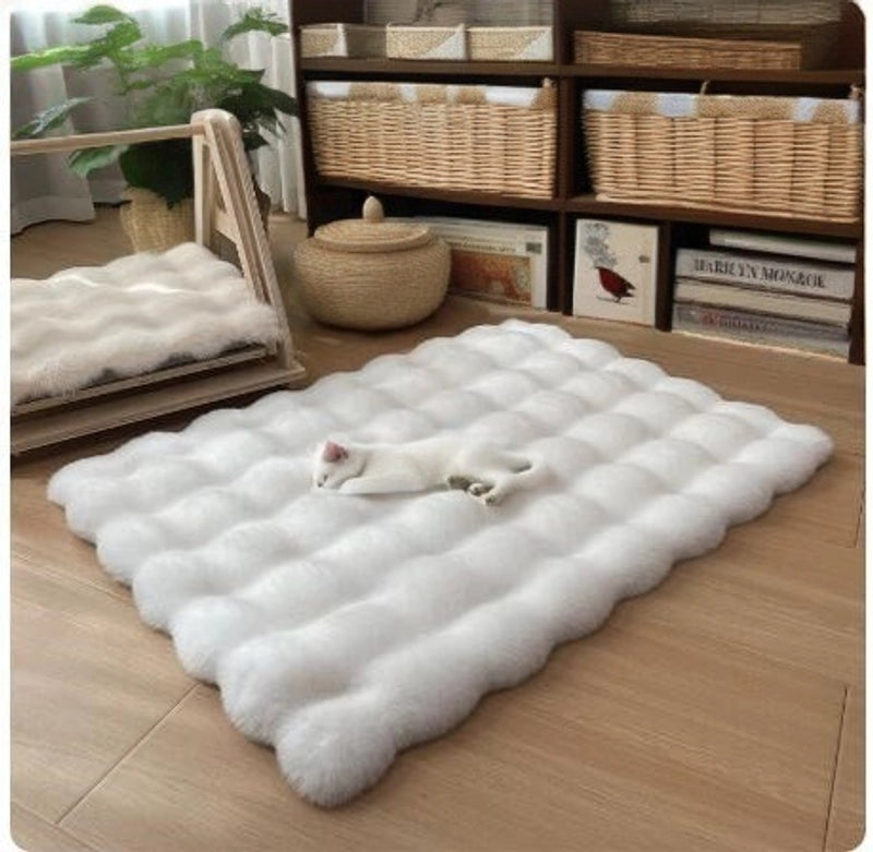 Minimalist Cloth Solid Color Pet Pad