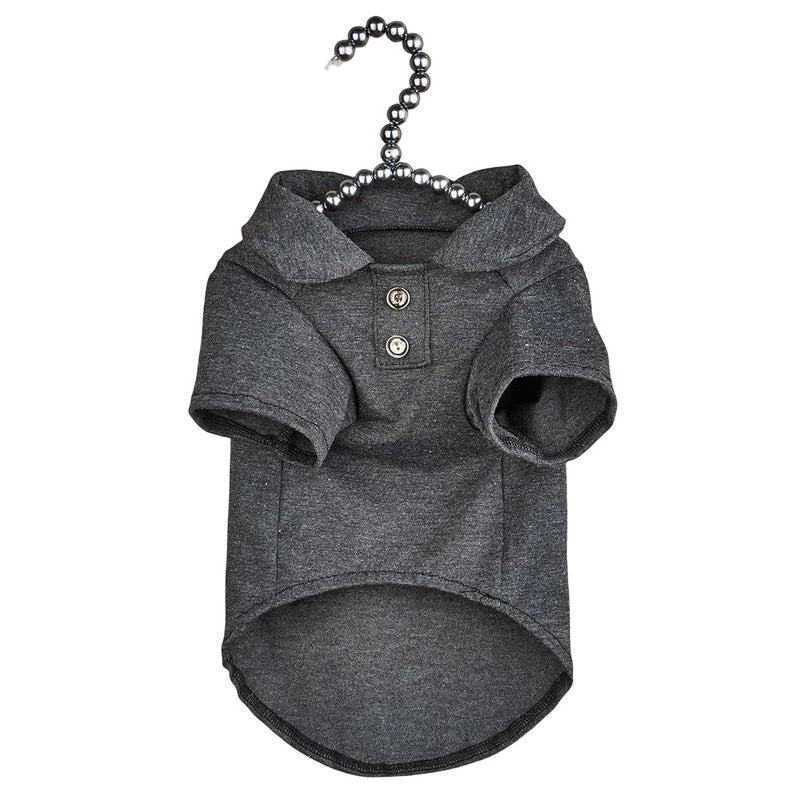 Minimalist Polyester Solid Color Pet Clothing