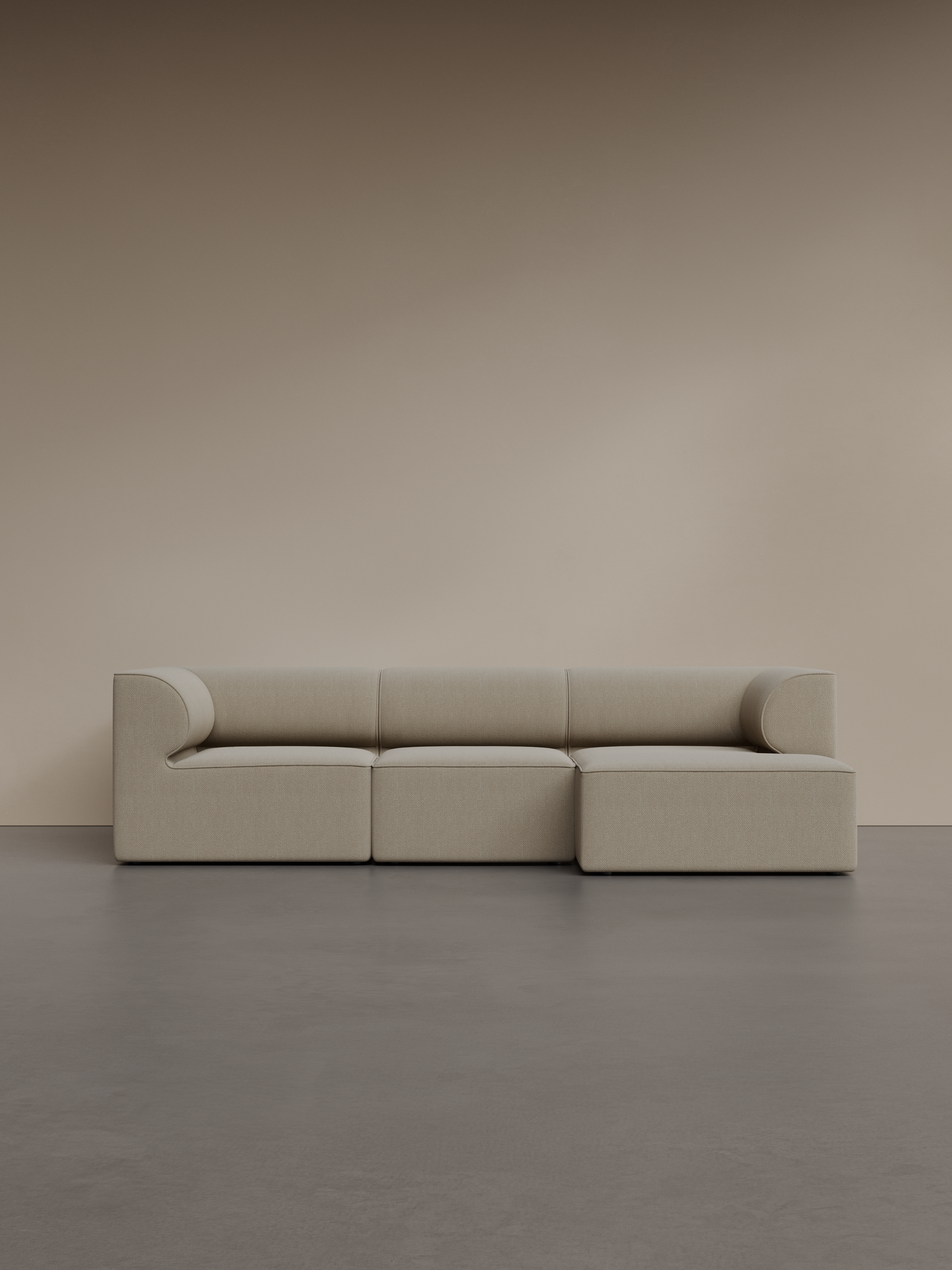 Eave Modular Sofa. 3-seater. Configurations 11-12