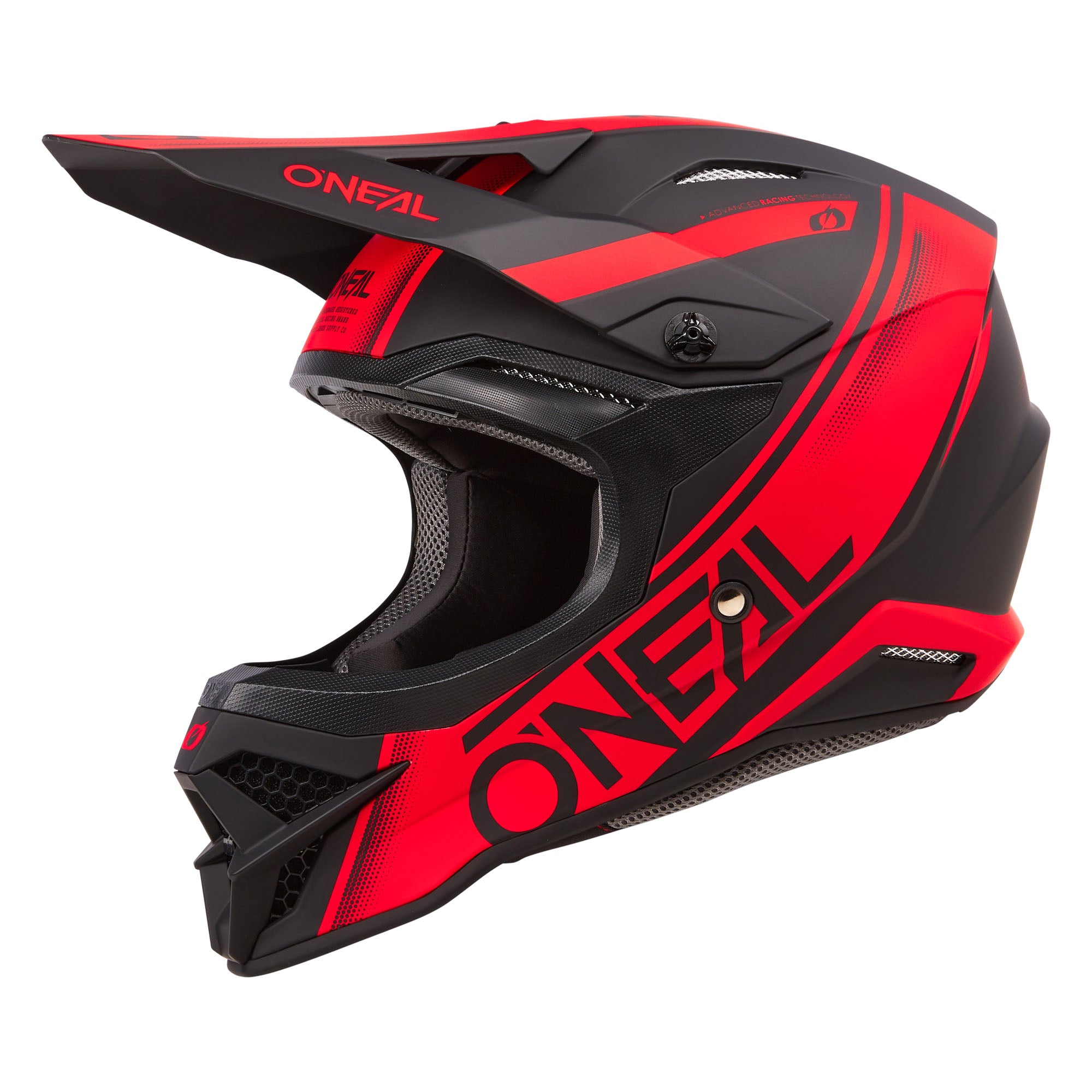 3 SRS Racewear V.24 Helmet Black/Red