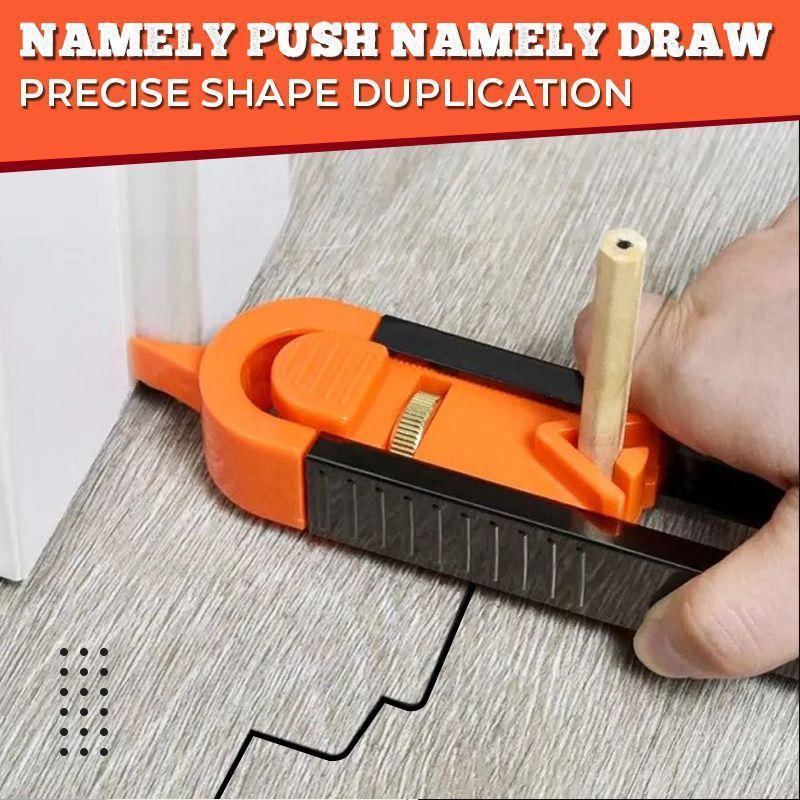 Last Day 49% OFF - Profile Scribing Ruler Contour Gauge with Lock