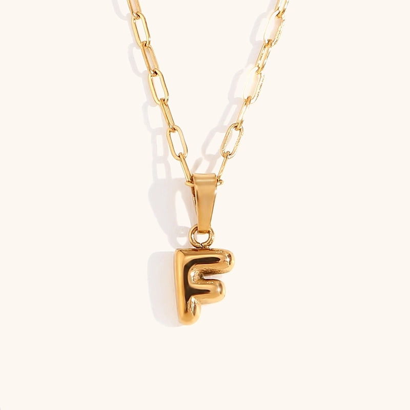 Minimalist Commute Letter Stainless Steel Titanium Steel Plating Gold Plated Pendant Necklace