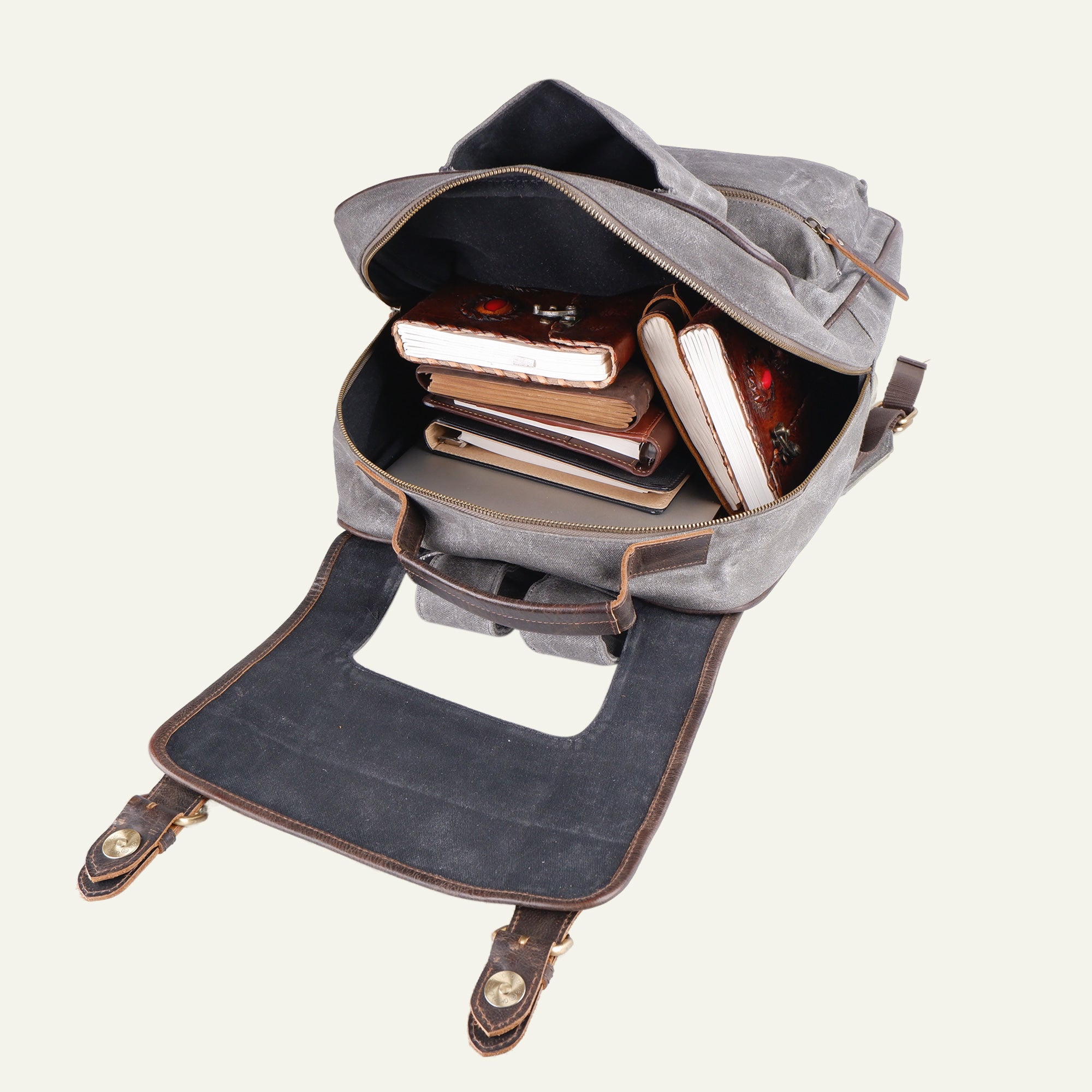 Cooper Waxed Canvas Backpack