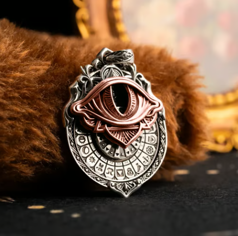 👁️‍🗨️🔥ULTIMO GIORNO 50% DI SCONTO👁️‍🗨️Ciondolo Tarot Vision fatto a mano: connettiti alla saggezza cosmica in qualsiasi momento (✨Include manuale di istruzioni)