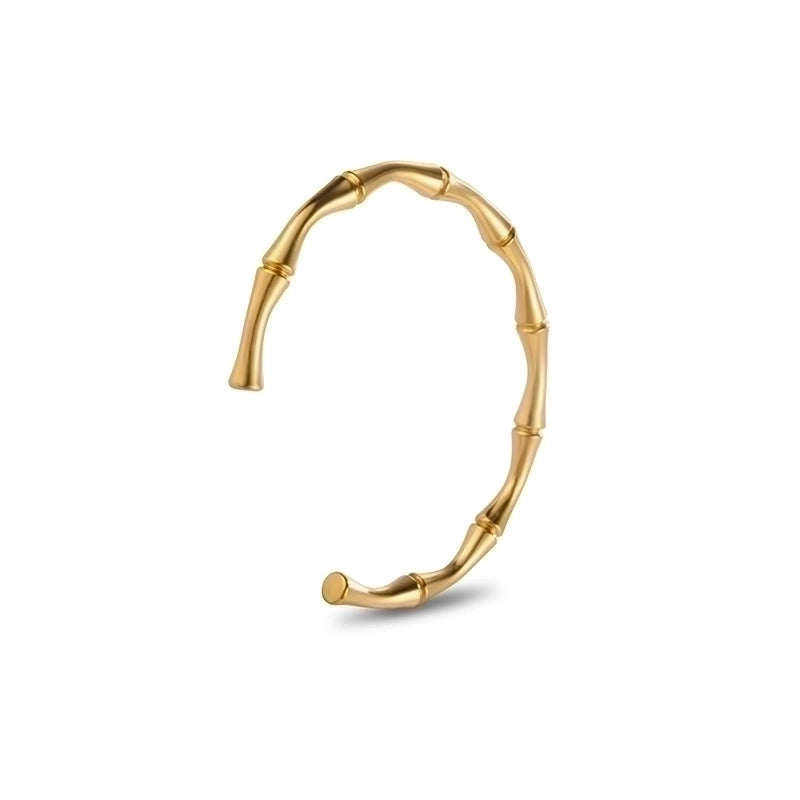 Minimalist Commute Circle Titanium Steel Plating Inlay Zircon Rings Bracelets