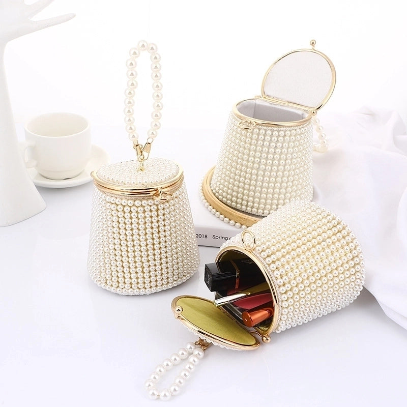Arylic Solid Color Square Evening Bags