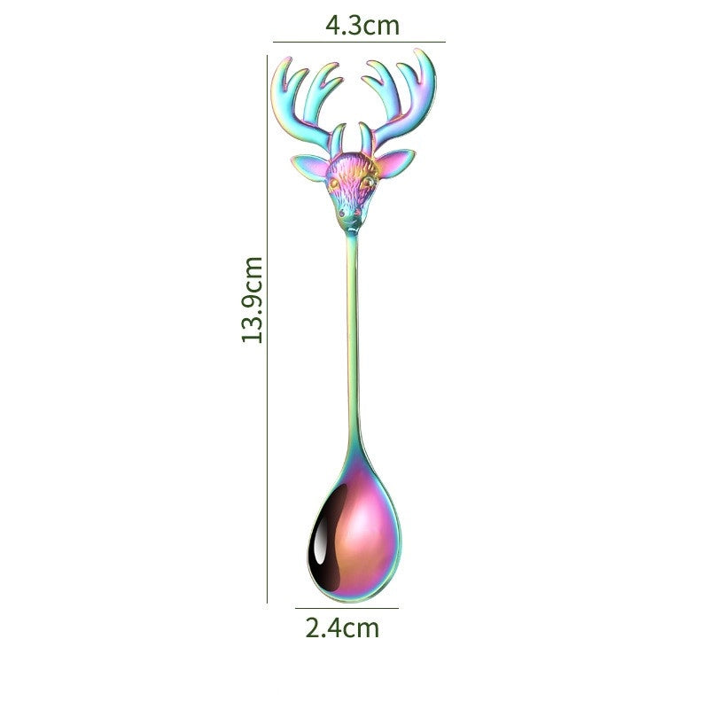 Casual Animal 304 Stainless Steel Spoon 1 Piece