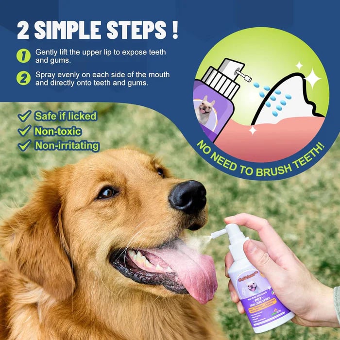 🔥HOT SALE PROMOTION - 49% OFF🔥Teeth Cleaning Spray for Dogs & Cats