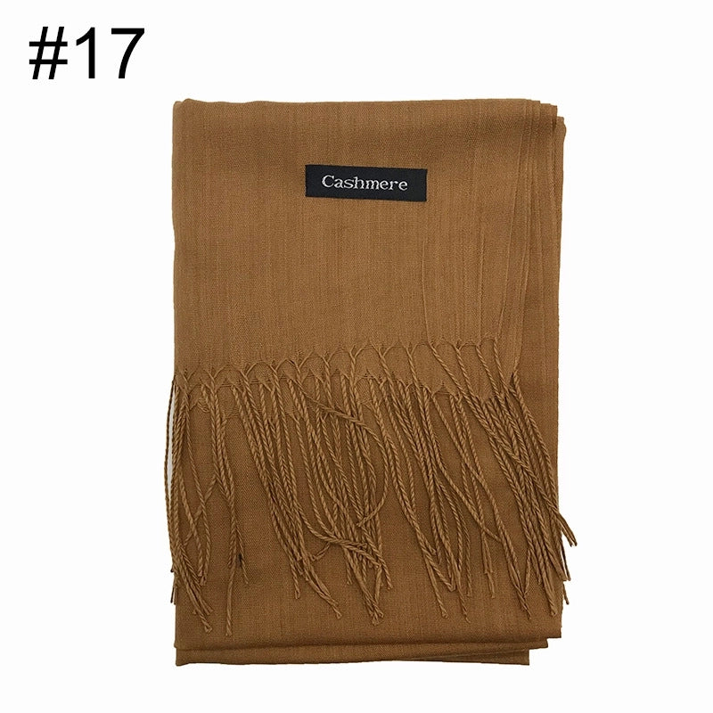 Thin Cotton And Linen National Two Tassel Ladies Scarf Shawl 100g A Generation Of Hair