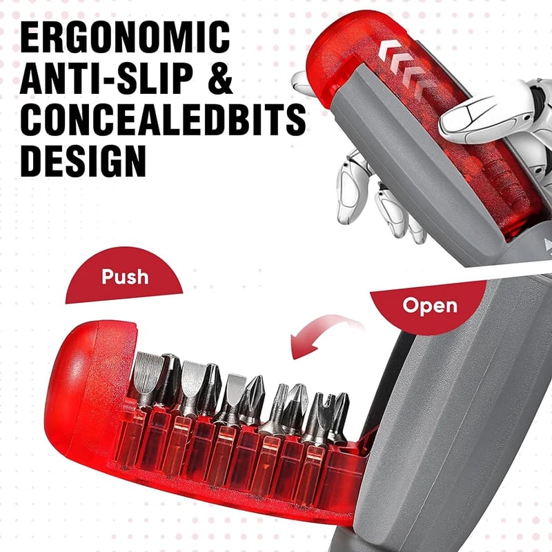 💥 11-in-1 Ratchet Screwdriver Set 🔧