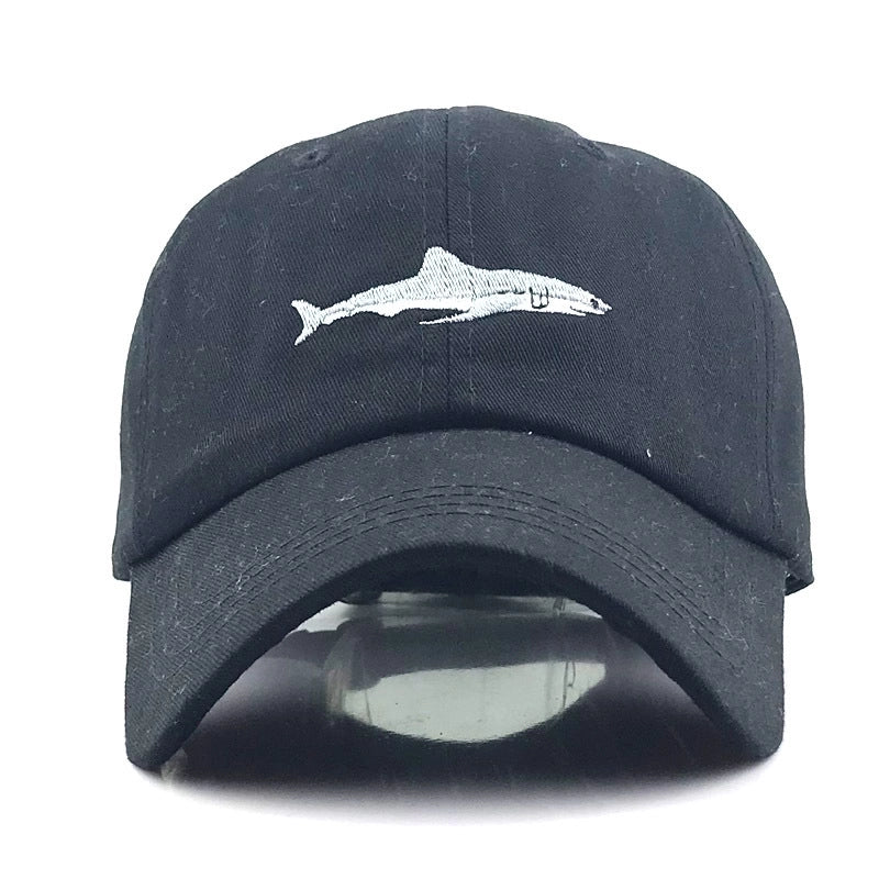 Unisex Minimalist Fish Crimping Baseball Cap
