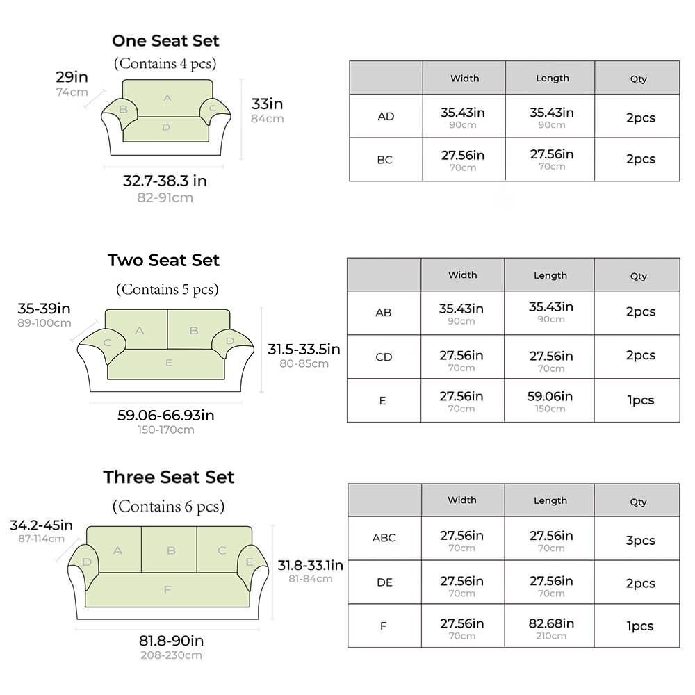 Leaf Sofa Mat Furniture Anti-scratch & Skid Protection Couch Cover