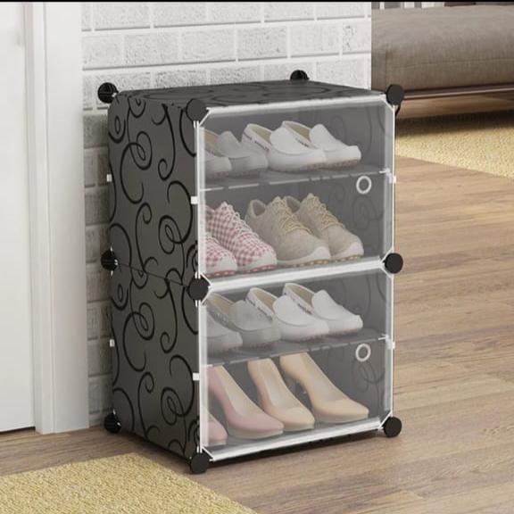 DIY DETACHABLE CABINET SHOES RACK