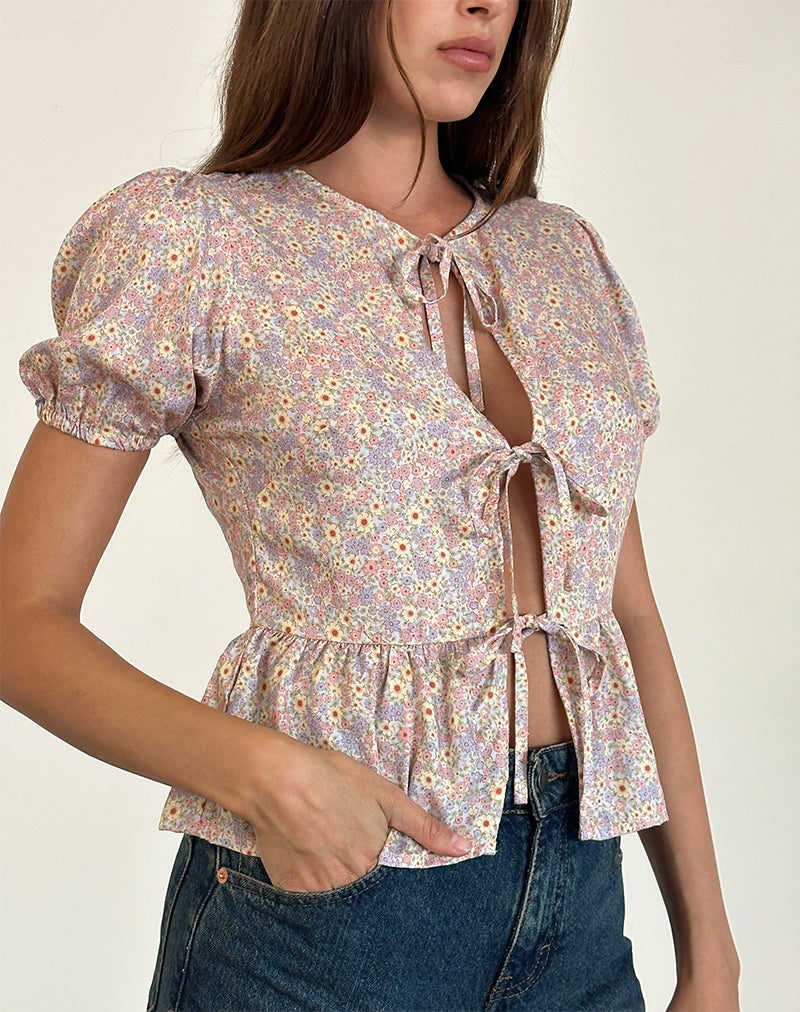 Ajasi Blouse in 70s Prairie Girl