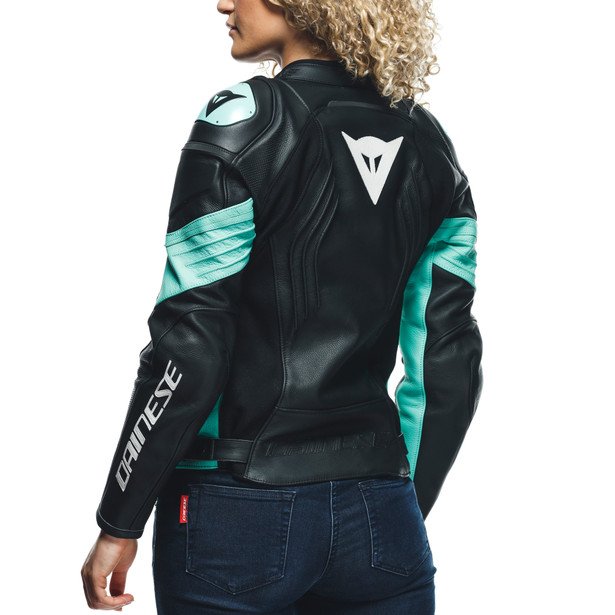 RACING 4 LADY LEATHER JACKET