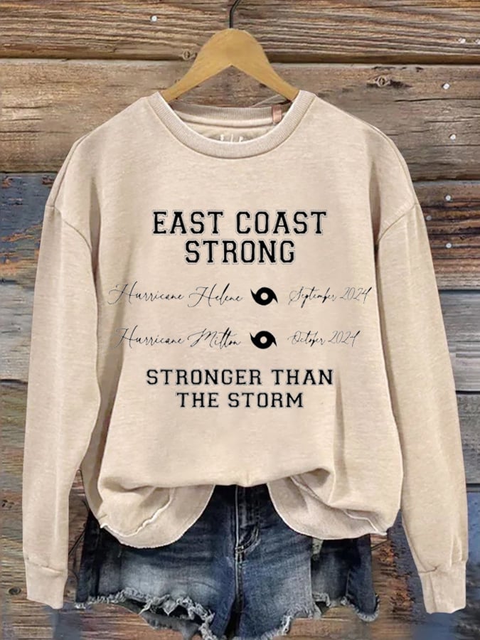 Hurricane Helen Disaster Relief Women's Sweatshirt