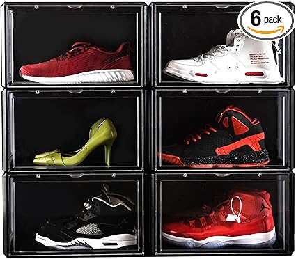 Front Open Shoe Box. Shoe Storage Box ( 1 Box)