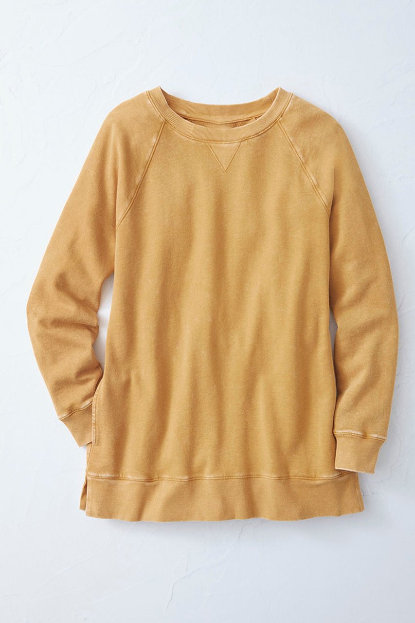 Colorwash Tunic Sweatshirt