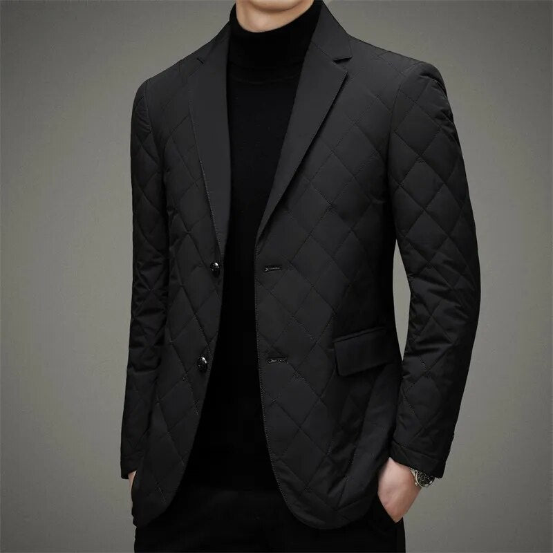 Modern Matrix Down Jacket