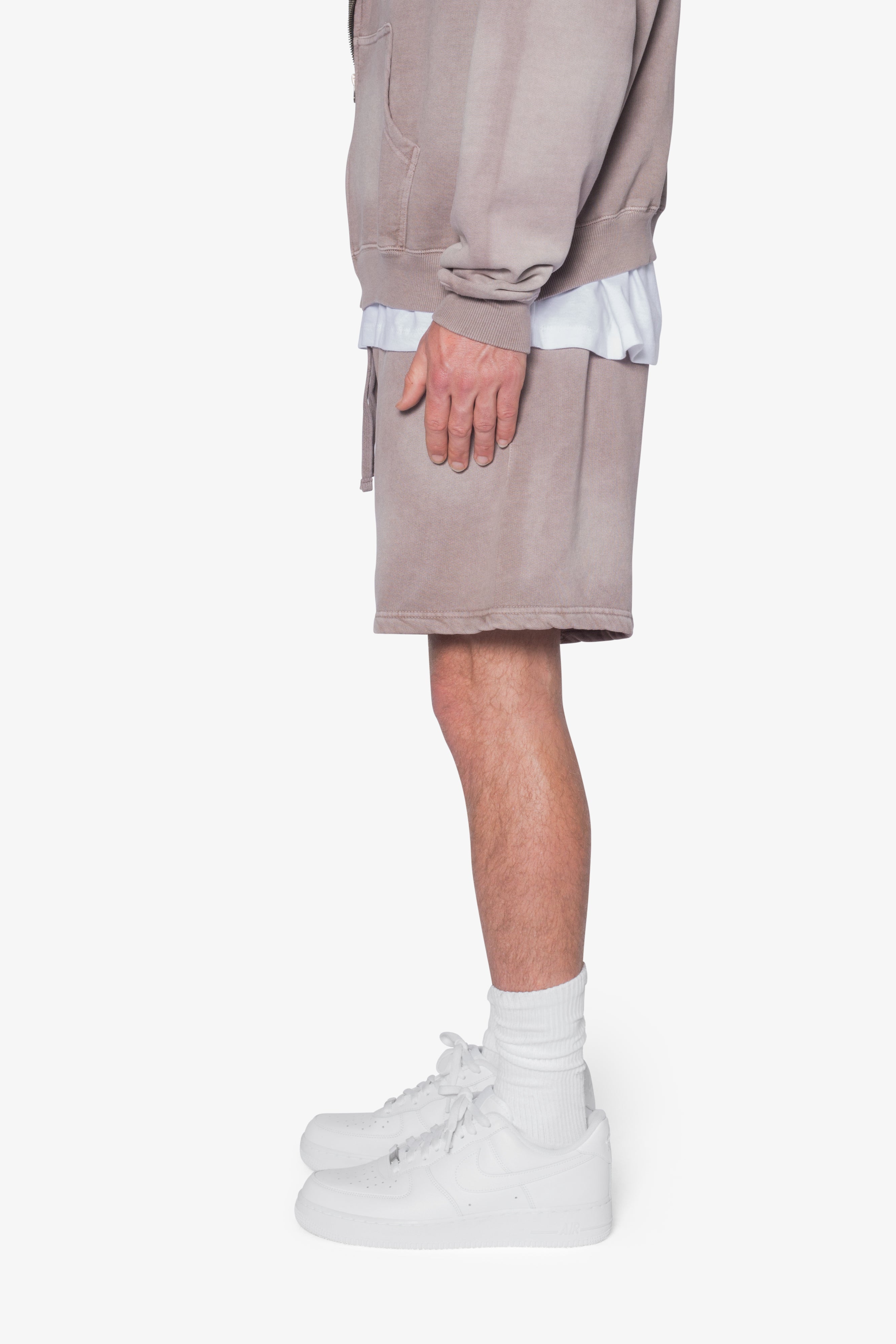 Faded Every Day Sweatshorts - Washed Mauve