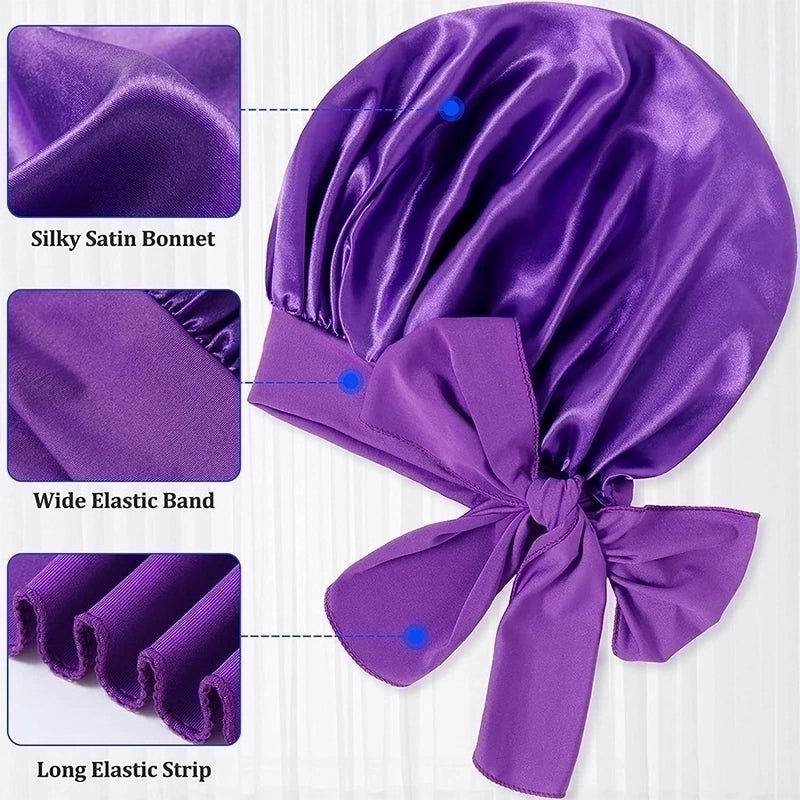 Women's Fashion Solid Color Bowknot Sleeve Cap