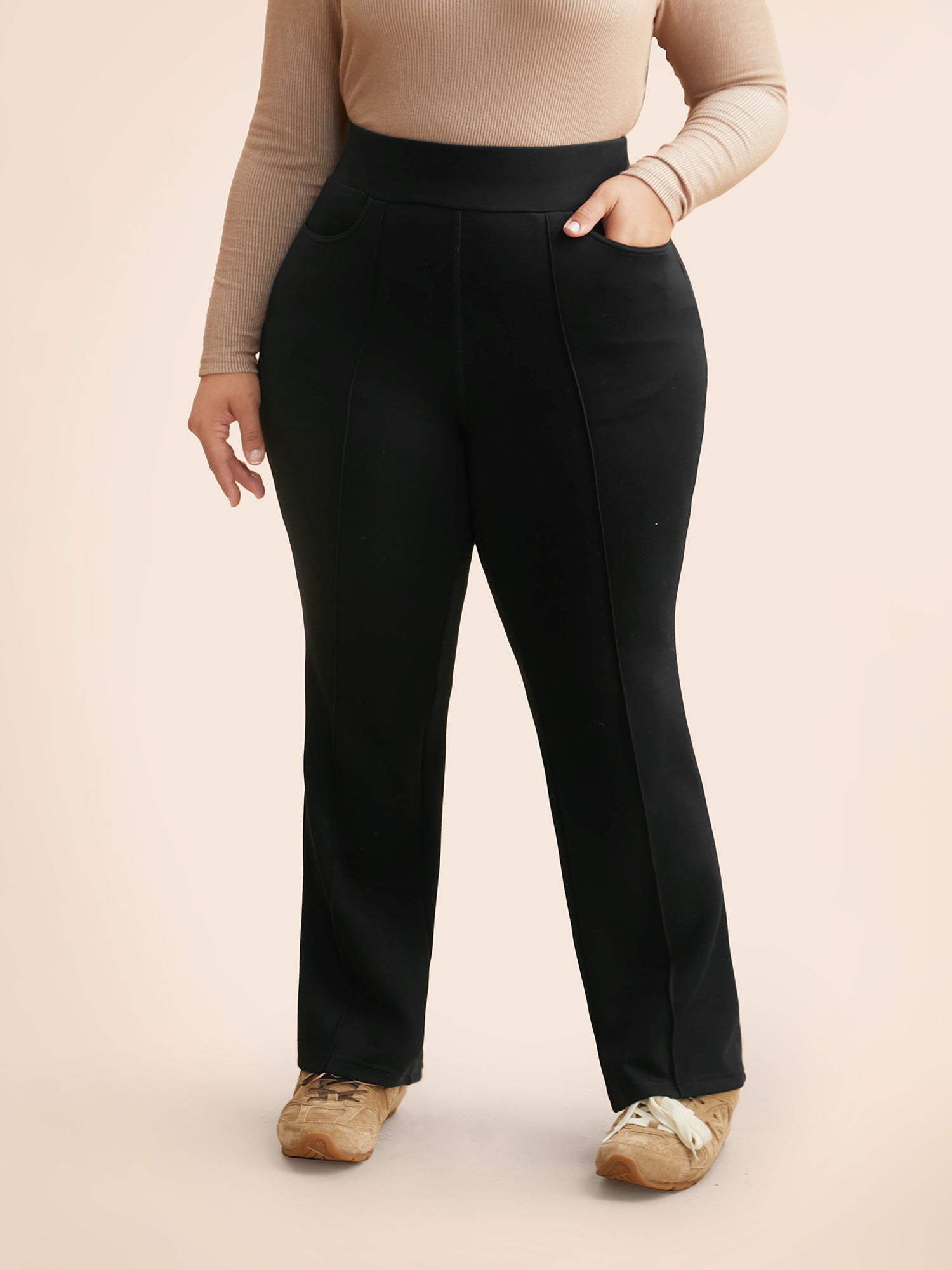 Supersoft Essentials Pintuck Elastic Waist Pants