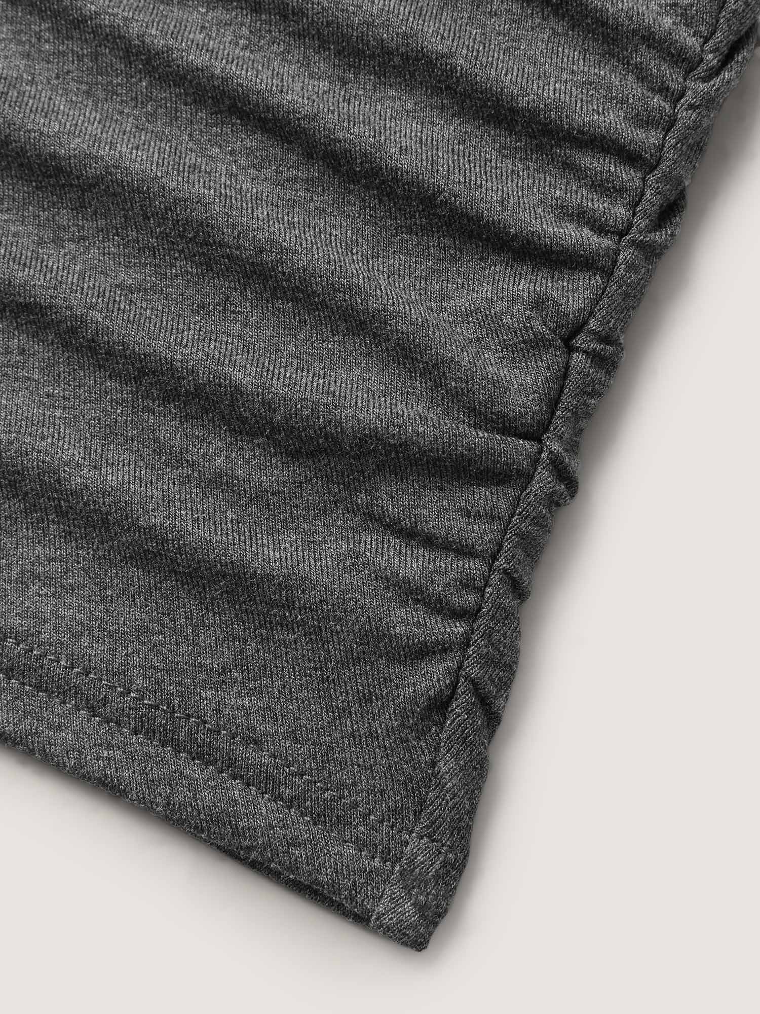 Supersoft 2-In-1 Plain Knit Top