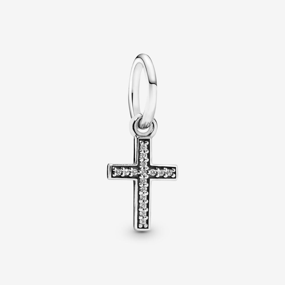 Pandora Sparkling Cross Dangle Charm