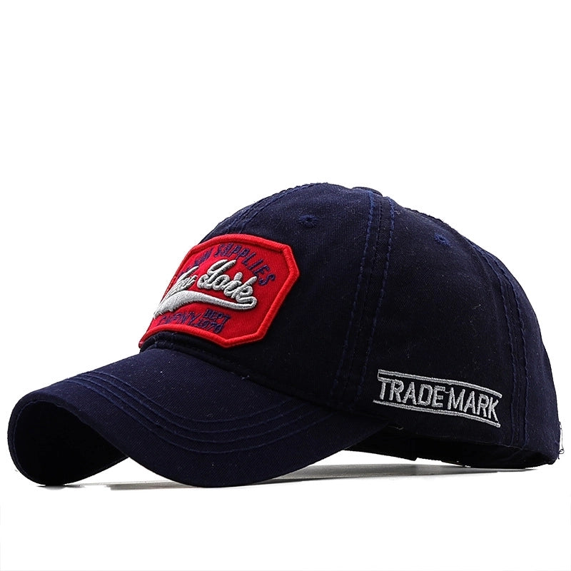 Letter Embroidered Baseball Cap Sun Shade Cap