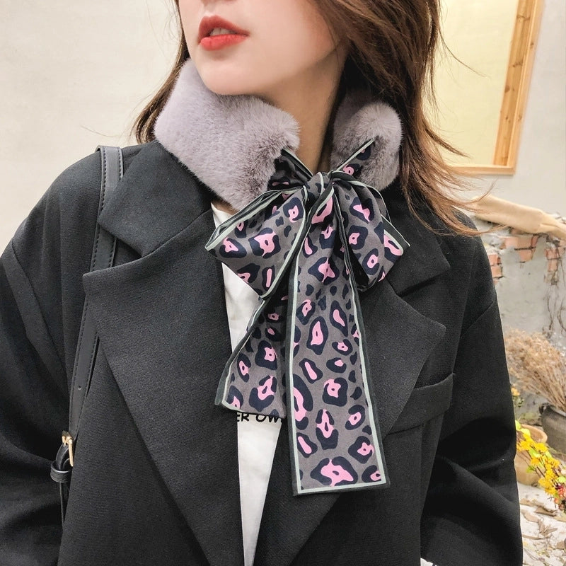 Unisex Sweet Leopard Patchwork
