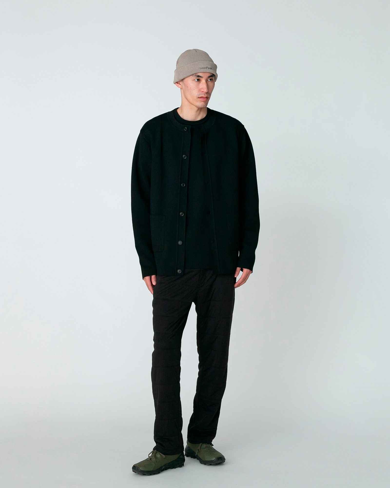 Co/Pe Knit Cardigan