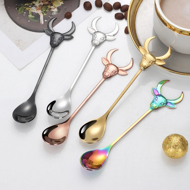 Casual Animal 304 Stainless Steel Spoon 1 Piece