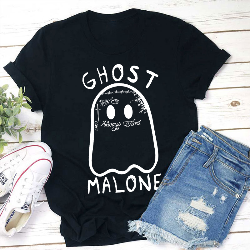 Ghost Malone Teacher T-Shirt