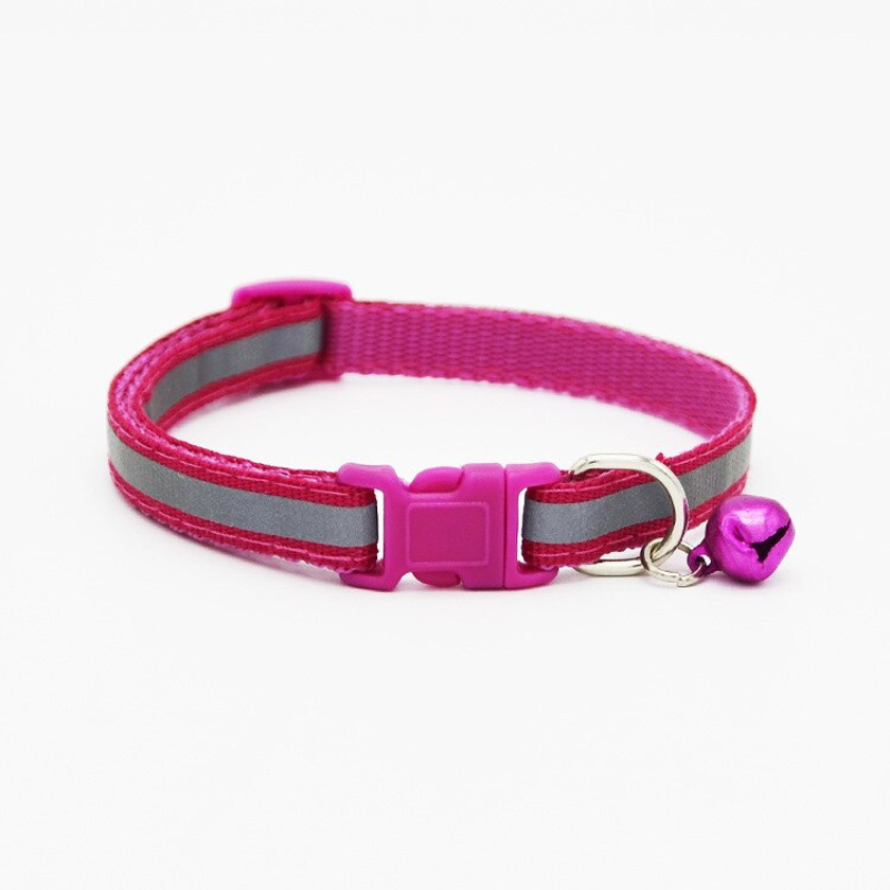 Colorful Dogs Collar With Bell