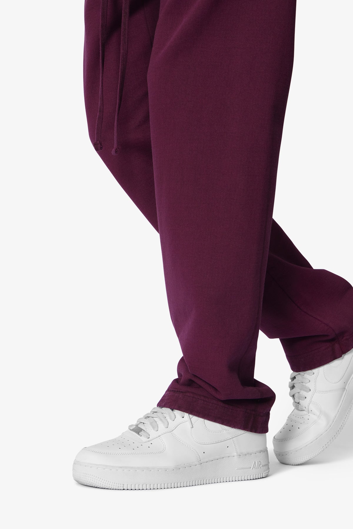 Heavy Relaxed Every Day Sweatpants - Burgundy